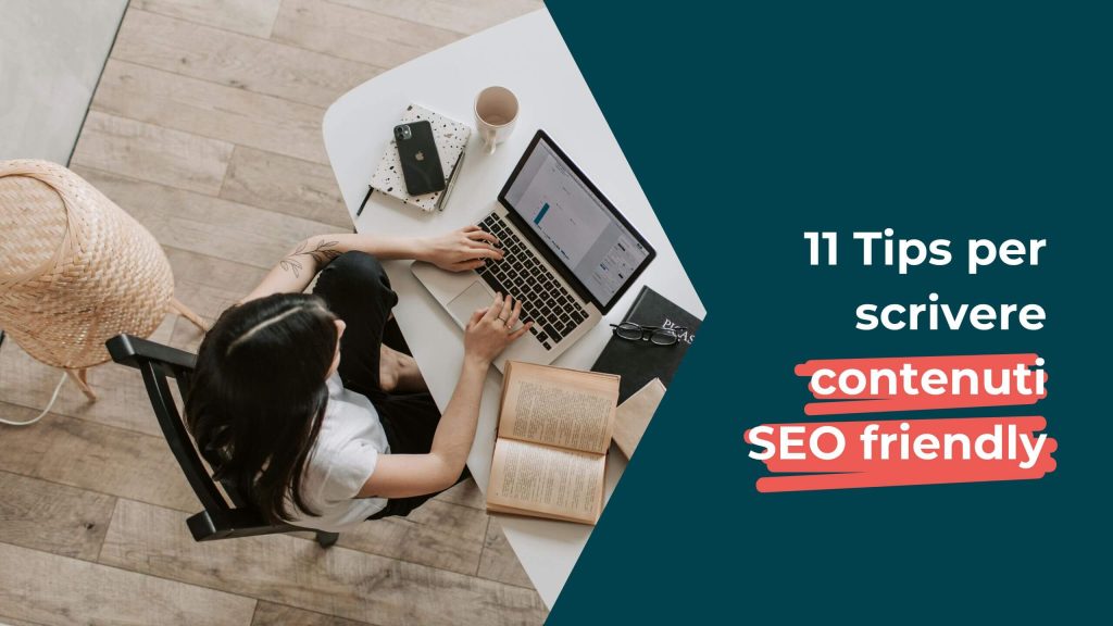 Ragazza che scrive al computer