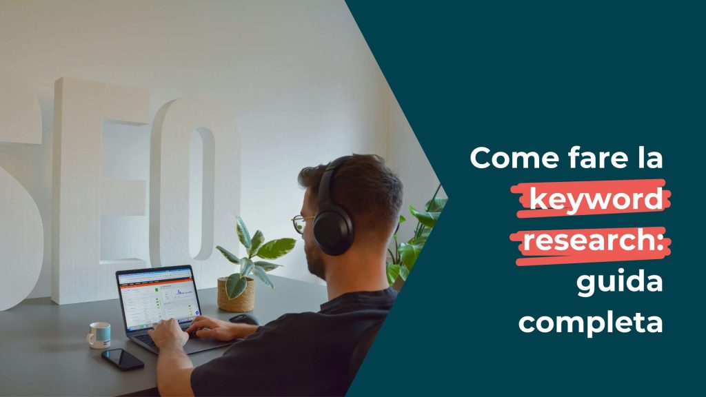 Persona che esegue una keyword research
