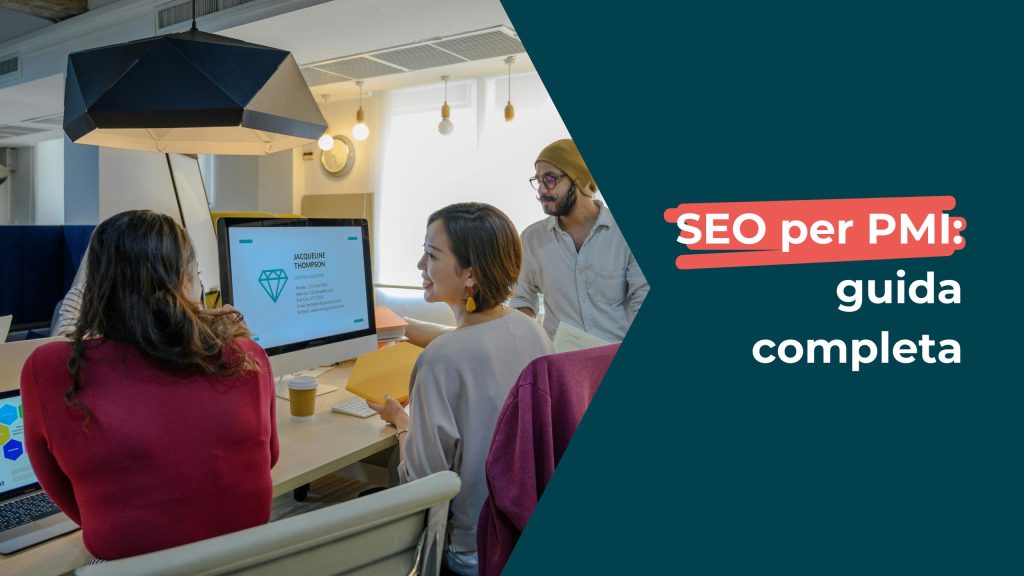 Team di una PMI al lavoro